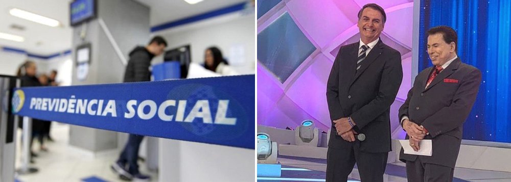 Silvio Santos vende apoio ao fim da Previdência