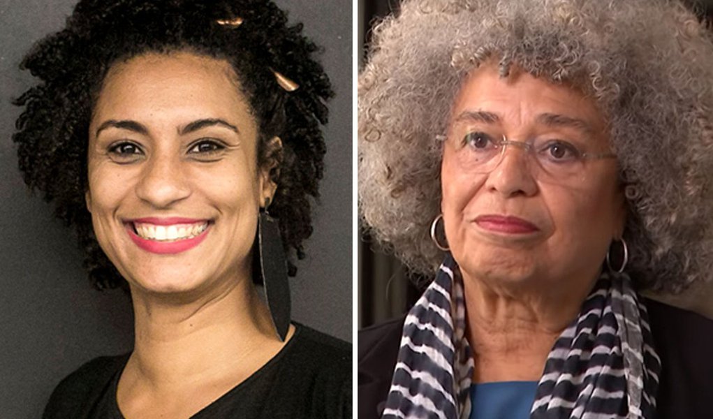 Angela Davis relembra assassinato de Marielle: isso me dói muito