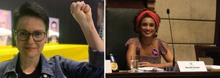 ‘Toda a minha luta aqui vai ser em prol das pautas universais da Marielle’