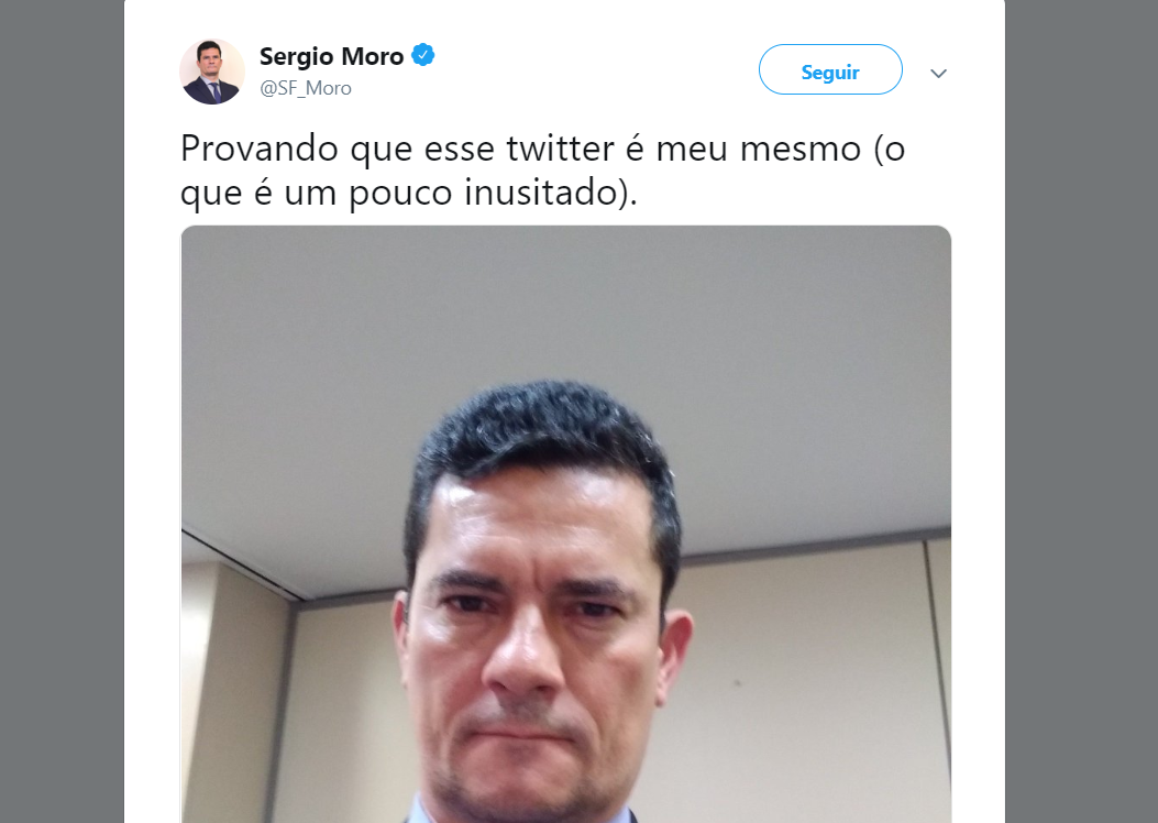 Quase 1/5 dos seguidores de Moro no Twitter seriam robôs