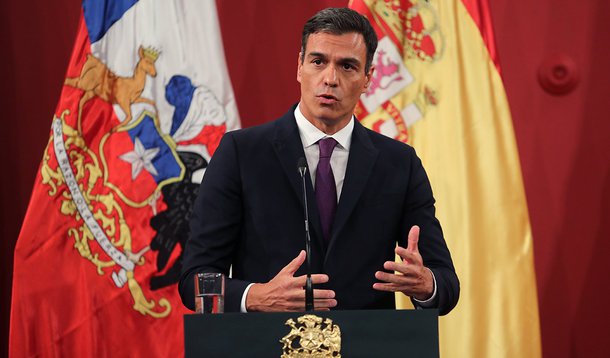 Pedro Sánchez descarta referendo sobre independência da Catalunha