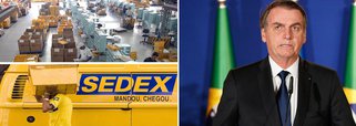 Bolsonaro anuncia privatização dos Correios e cita 'Foro de SP' como justificativa