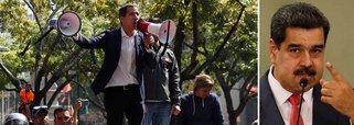 Guaidó convoca novos protestos contra Maduro para dar um golpe
