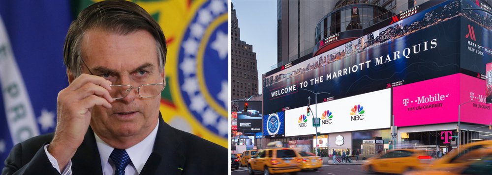 Hotel que receberá Bolsonaro em NY terá protestos diários
