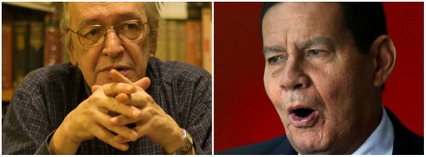 Fernando Brito: o problema não é Olavo. Mourão sabe, mas não pode reagir