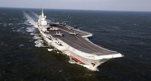 China vai expor potência naval em desfile comemorativo