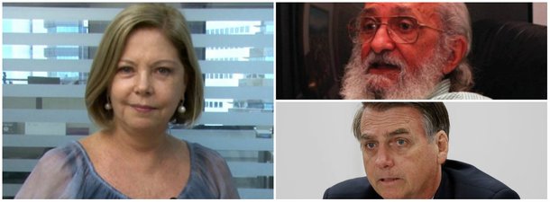 Eliane Cantanhêde defende Paulo Freire contra Bolsonaro