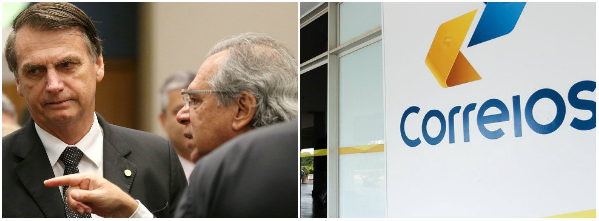 Governo quer privatizar os Correios