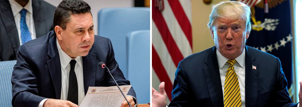 Guerra de Trump está em pleno andamento, diz embaixador venezuelano