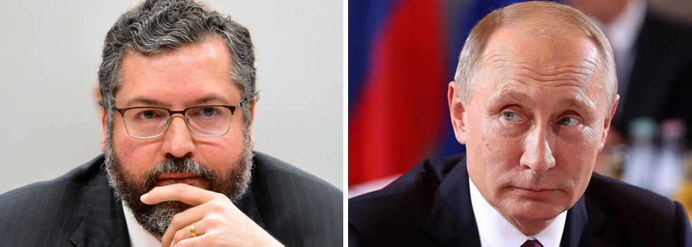Rússia acena com retaliação depois de ataques de Araújo