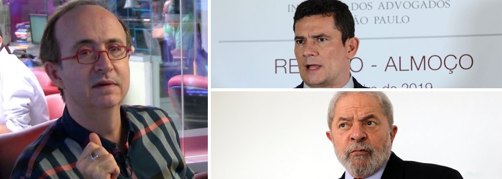 Reinaldo volta a dizer que Moro prendeu Lula contra a lei