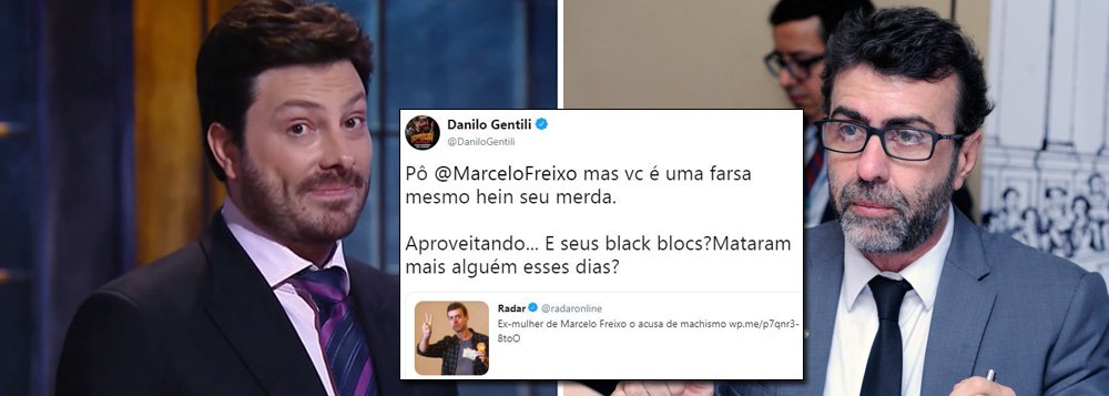 Gentili é condenado novamente, desta vez por ataques a Freixo
