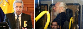 Moreno diz ter negociado condições para entregar Assange