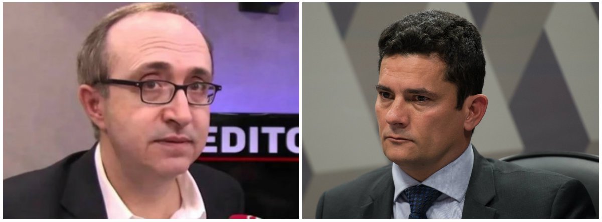 Reinaldo diz que Moro espanca a língua portuguesa