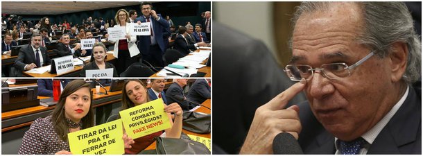 Paulo Guedes fracassa na Câmara, Ibovespa desaba e dólar sobe