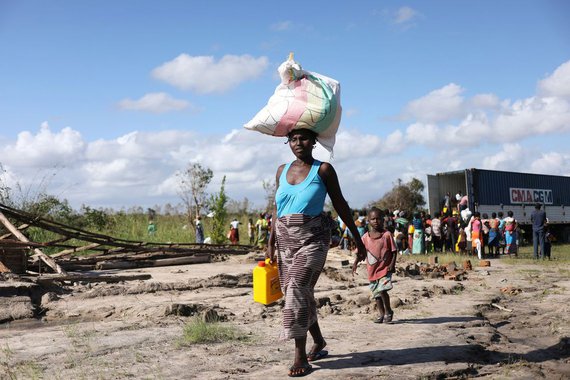 Número de mortos por ciclone Idai sobe em Moçambique