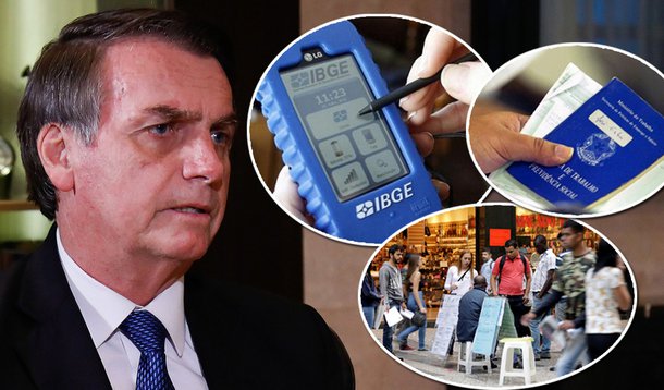 Desemprego explode, mas a culpa é do IBGE, diz Jair Bolsonaro