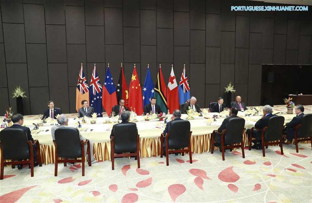 China quer mais intercâmbio com países insulares do Pacífico