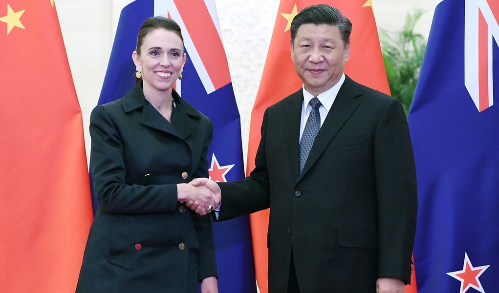 China e Nova Zelândia querem aprofundar parceria estratégica