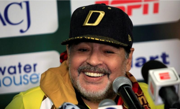 Maradona dedica vitória do Dorados do México a Maduro