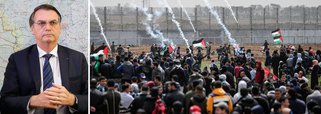 Bolsonaro embarca para Israel em meio a protestos em Gaza