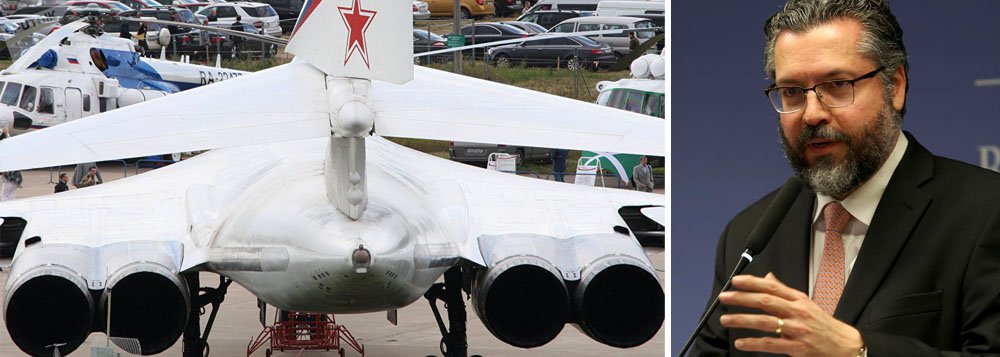 Rússia ignora Ernesto Araújo e diz que fica o tempo que for necessário na Venezuela