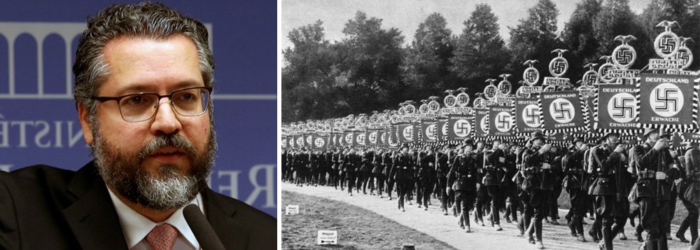 Para especialistas europeus, declaração de Araújo sobre nazismo é asneira e disparate