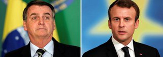 Provocações de Bolsonaro à França podem causar gelo nas relações