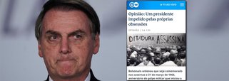 Bolsonaro é impelido pelas próprias obsessões, afirma DW Brasil