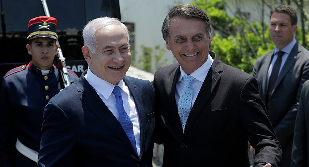 Palestinos vão fazer manifestações em repúdio a Bolsonaro
