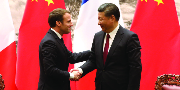 China quer aprofundar laços com a França para enfrentar desafios globais