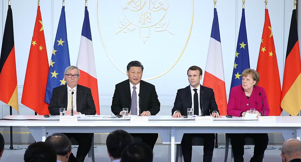 China apresenta a europeus propostas sobre governança global