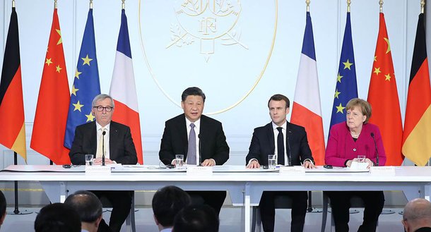 China apresenta a europeus propostas sobre governança global