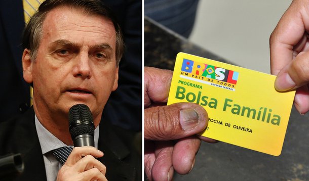 Sem ter o que mostrar em 3 meses de governo, Bolsonaro ataca o Bolsa Família