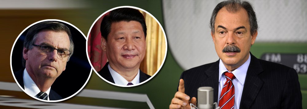 Mercadante: agressão de Bolsonaro à China terá consequências
