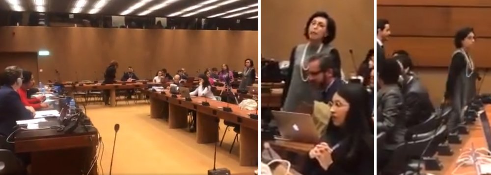 Embaixadora de Bolsonaro agride Jean Wyllys na ONU