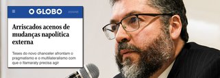 Globo defende demissão de Ernesto Araújo