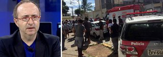 Reinaldo aponta responsabilidade política de Bolsonaro pelos mortes de Suzano