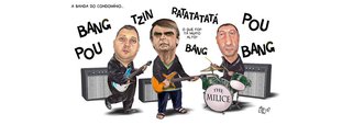 Aroeira retrata a 'Banda do Condomínio' de Bolsonaro