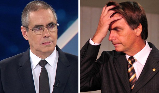 Que vergonha, Bolsonaro, diz Fábio Pannunzio