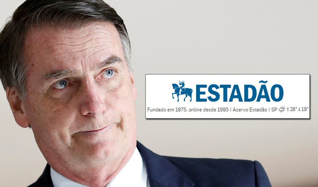 Se o Estadão quisesse derrubar Bolsonaro não apoiaria a reforma