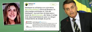 Bolsonaro é mentiroso, aponta site francês usado para gerar fake news contra jornalista