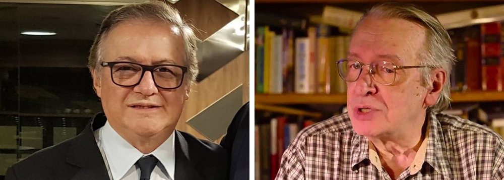 No Twitter, Olavo de Carvalho acusa Vélez