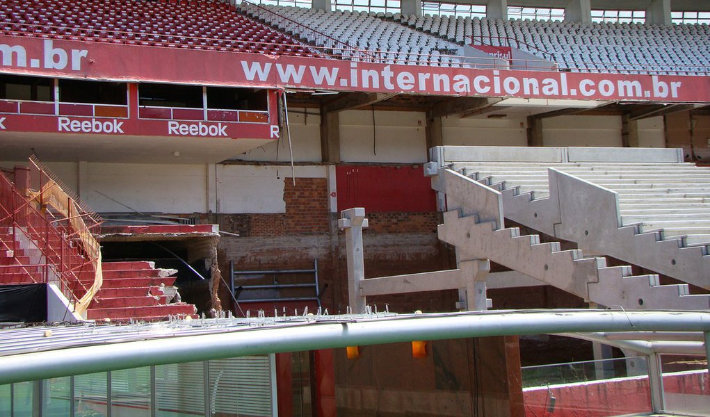 Beira Rio pode ficar de fora da Copa 2014