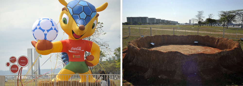 Comitê diz que destruição de mascote foi protesto