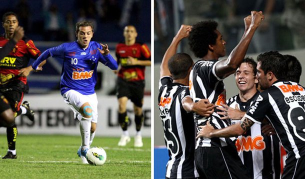 Cruzeiro e Galo surpreendem no início do Brasileirão