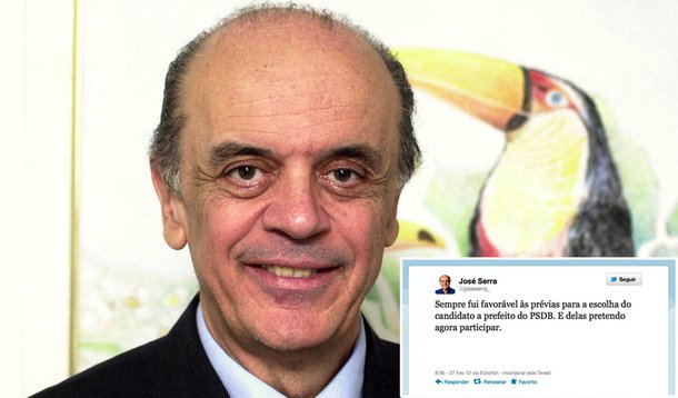 Serra quer ser prefeito de São Paulo. Demorou!