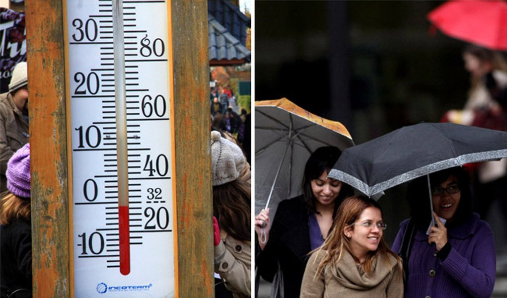 Porto Alegre, 1 grau: onda de frio chegou para ficar