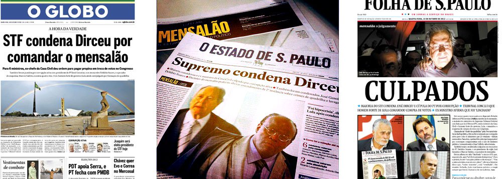 Os jornais e a estética da condenação