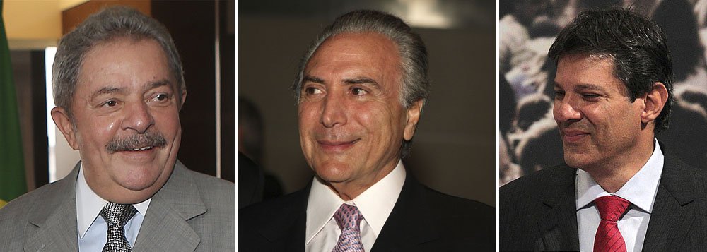 Lula encontra Temer e sela apoio do PMDB a Haddad